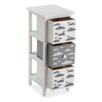 Chest of drawers MDF Wood Clouds 3 drawers (29 x 62 x 25 cm)