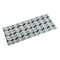 Carpet Blue Wave Polyester (50 x 2 x 120 cm)