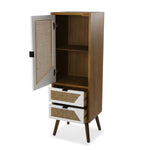 Chest of drawers Martine With door MDF Wood (40 x 121,5 x 35 cm)