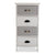 Chest of drawers White Grey Paolownia wood