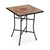 Side table Coffee Vintage Wood Metal (60 x 77 x 60 cm)