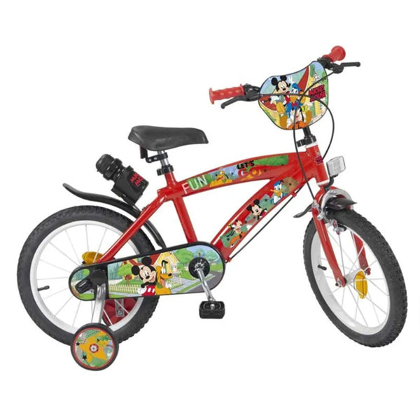 Children's Bike Mickey Mouse 14" Red