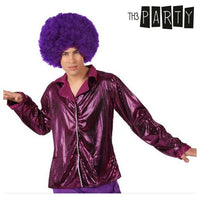 Adult-sized Jacket Disco Shine Fuchsia