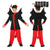 Costume for Children Male demon (4 Pcs)