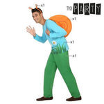 Costume for Adults Snail (4 Pcs)