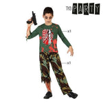 Costume for Children Zombie soldier (2 Pcs)