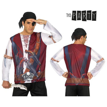 Camiseta Adulto 7659 Pirata Hombre