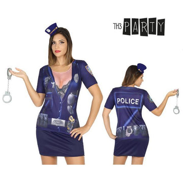 Camiseta Adulto 8201 Mujer Policía