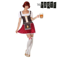 Costume for Adults Velvet German Woman (2 pcs)