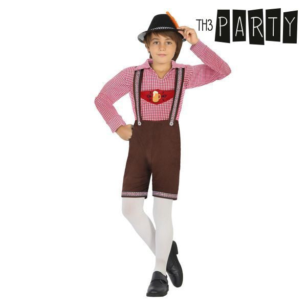 Costume for Children German Brown (3 Pcs)