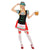 Costume for Adults German woman Green (1 Pc)