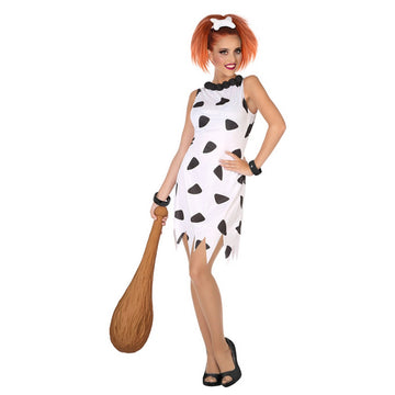 Costume for Adults Caveman White (1 Pc)