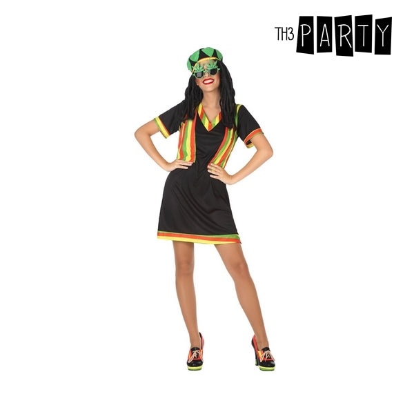 Costume for Adults Jamaican Black (2 Pcs)