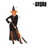 Costume for Adults Witch Orange (2 pcs)