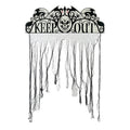 Hanging decoration Keep Out (97 x 137 cm)