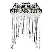 Decoración colgante Keep Out (97 x 137 cm)