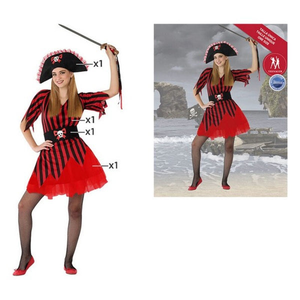 Costume for Children 116207 Pirate (Size 14-16 Years)