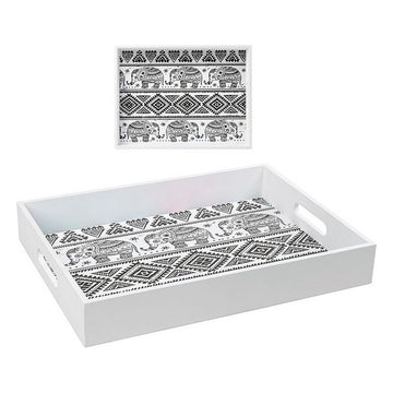 Tray Elephant White 113977