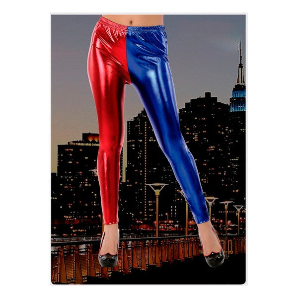 Leggings Red Blue