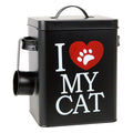 Tin of Cat Food 112818 6,2 L Black (23 X 18 x 15,5 cm)