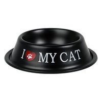 Pet feeding dish I Love My Cat 116045 (Ø 15 cm)