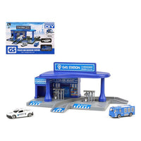 Vehicle Playset Racing Gas Station 112138