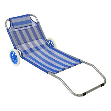 Beach sunbed (150 x 52 x 62 cm)