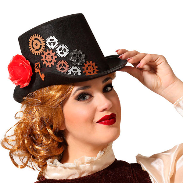 Hat Steampunk Black