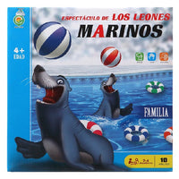 Juego Educativo Espectáculo de leones marinos (27 x 27 cm)