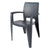 Beach Chair Caribe Grey (57 x 85 x 54 cm)