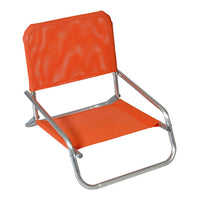 Beach Chair Textline Orange (66 x 47 x 53 cm)