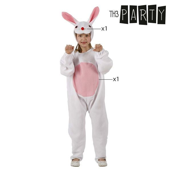 Costume for Children Rabbit White