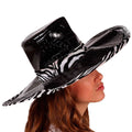 Hat Zebra Black 115960