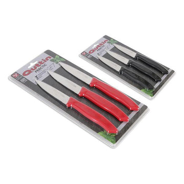 Peeler Knife Set Quttin (3 pcs) Black