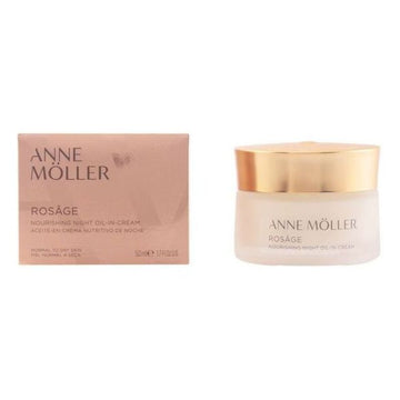 Night Cream Rosage Oil Anne Möller (50 ml)