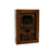 Key cupboard DKD Home Decor Brown Velvet Crystal MDF Wood (23 x 32 x 6 cm)