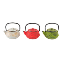 Teapot DKD Home Decor Stainless steel Iron (300 ml) (3 pcs)