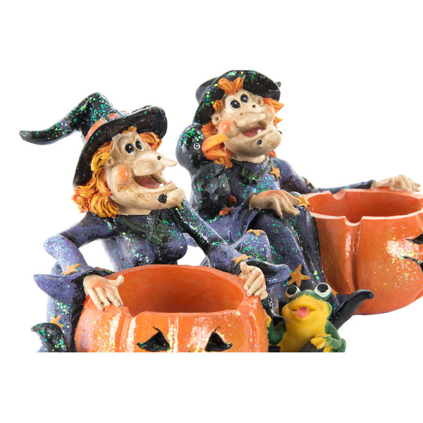 Figura Decorativa DKD Home Decor Resina Bruja (2 pcs) (13 x 10.5 x 12 cm)