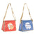 Shoulder Bag DKD Home Decor Olas Surf (2 pcs)