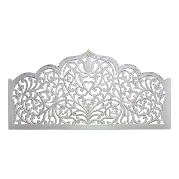 Headboard DKD Home Decor White MDF Wood (160 x 3.5 x 80 cm)