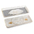 Tray Dekodonia Ceramic (2 pcs) (16 x 8 x 1 cm)