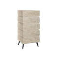 Chest of Drawers with 5 Drawers DKD Home Decor Metal Fir MDF Wood (55 x 42 x 112 cm)