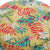 Footrest DKD Home Decor Jungle Polyester Metal Tropical (34 x 34 x 40 cm)