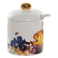 Sugar Bowl Dekodonia Floral Glam (7 x 7 x 8 cm)