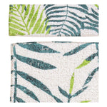 Mouse Mat DKD Home Decor Cotton Tropical Bath & Shower (80 x 50 cm) (2 pcs)