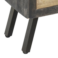 Chest of drawers DKD Home Decor Black Mango wood (45 x 42 x 126 cm)