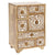 Chest of drawers DKD Home Decor India Floral Resin Mango wood (42 x 30 x 66 cm)