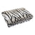 Blanket DKD Home Decor Polyester Zebra (150 x 200 cm)