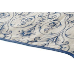 Table Runner DKD Home Decor Blue Polyester (40 x 1 x 180 cm)