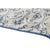 Table Runner DKD Home Decor Blue Polyester (40 x 1 x 180 cm)